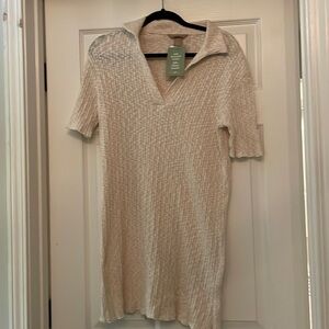 H&M form fitted  ribbed sweater dress